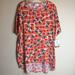 Lularoe Tops | Lularoe Disney Donald Duck Irma | Color: Red | Size: M