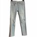 American Eagle Outfitters Jeans | American Eagle Outfitters Jegging Ankle Jeans | Color: Silver | Size: 2