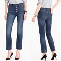 J. Crew Jeans | J. Crew Straightaway Button Fly Crop Jeans | Color: Silver | Size: 29