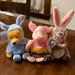 Disney Toys | Disney Winnie The Pooh 1999 Mini Easter Beanie Set | Color: Brown/Tan | Size: 7” And 8” Mini Beanbags