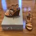 Jessica Simpson Shoes | Jessica Simpson Platform Sandals | Color: Tan/Gray | Size: 6