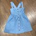 Free People Dresses | Free People Button Down Denim Dress | Color: Blue | Size: 6