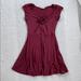 American Eagle Outfitters Dresses | Burgundy Dress | Color: Purple | Size: S