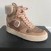 Coach Shoes | Coach C220 High-Top Shearling Sneaker Mushroom 6.5 | Color: Brown/Tan | Size: 6.5