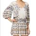 Free People Dresses | Free People Ivory Floral Blouson Dress | Color: Cream/White | Size: S