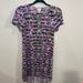Lularoe Dresses | Lularoe Carly Knit High Low Dress Size Xxs | Color: Pink/Purple | Size: Xxs