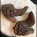 American Eagle Outfitters Shoes | Host Pic American Eagle Aztec Bootie Size 9 | Color: Cream/White | Size: 9