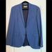 Zara Suits & Blazers | 9 X Men’s Blazer Slim Fit From Zara Size 42 | Color: Blue | Size: 42r