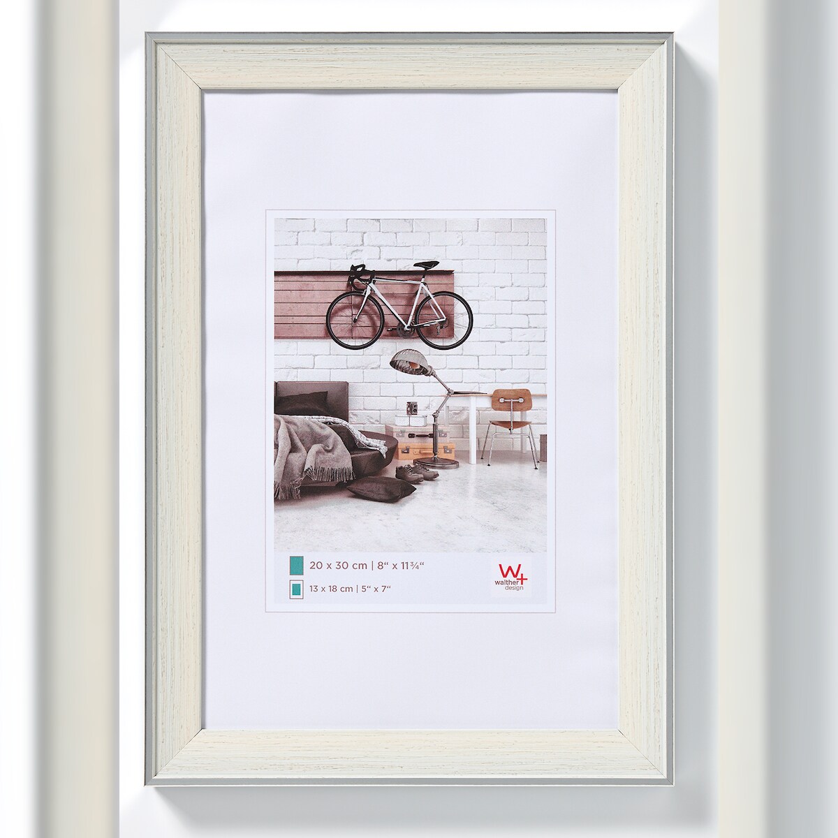 walther + design Bohemian Designrahmen 50x70 cm CREME Image