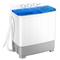 Costway 2-in-1 Portable 22lbs Capacity Washing Machine with Timer Control-Blue