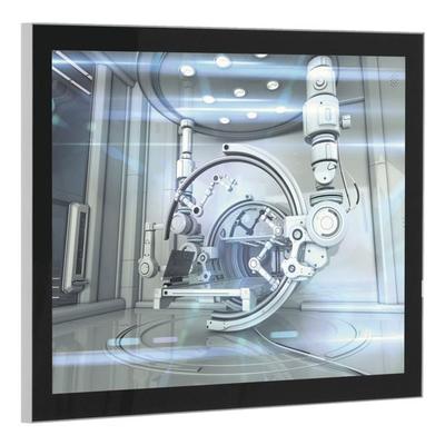 Magnetischer Posterrahmen einseitig - 12 mm A0 grau, update displays, 82.4x117.2x1.2 cm