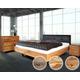 Massivholz »Dolce Vita V« Wildeiche Bett 160x200 cm / Wildeiche stone / V-Original Wildeiche