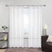 Deconovo Sheer Voile Grommet Curtain Panel Pair(2 Panel)