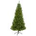 The Holiday Aisle® 9' H Green Fir Cashmere Christmas Tree w/ 800 LED Lights in Green/White | 48 W x 48 D in | Wayfair