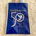 Disney Bags | Disney 50th Anniversary Reusable Small Tote | Color: Blue/Gold | Size: Small