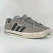Adidas Shoes | Adidas Mens Daily 3.0 Fw3270 Gray Black Sneaker Shoes Low Top Lace Up Size 8 | Color: Black/Gray | Size: 8