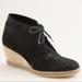 J. Crew Shoes | J. Crew Macalister Suede Wedge Bootie | Color: Black | Size: 7