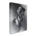 Stupell Industries Charcoal Pencil Labrador Dog Portrait Vintage Pet Black Framed Giclee Texturized Art By Cole Johnson Canvas/Metal | Wayfair
