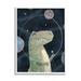 Stupell Industries Outer Space Dinosaur Glass Helmet Galactic Planets Gray Farmhouse Oversized Rustic Framed Giclee Texturized Art By Ziwei Li Wood | Wayfair