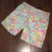 Lilly Pulitzer Shorts | Lilly Pulitzer Originals State Of Mind Shorts Sz 4 | Color: White/Gray | Size: 4