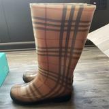 Burberry Shoes | Burberry Rain Boots | Color: Brown | Size: 6.5