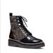 Michael Kors Shoes | New Mk Combat Boot. | Color: Silver | Size: 7.5
