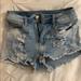 American Eagle Outfitters Shorts | American Eagle Jean Shorts | Color: Black | Size: 00