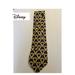Disney Accessories | Disney Men’s Tie 100% Silk Graphic Mickey Mouse | Color: Brown/Tan | Size: Os