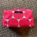 Kate Spade Bath | Kate Spade Cosmetics Bag | Color: Red/Pink | Size: 7”X4”X3.5