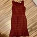 Tory Burch Dresses | Burgundy Tory Burch Dress | Color: Brown | Size: 2