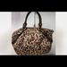 Coach Bags | Coach Madison Ocelot Op Art Print Sateen Satchel | Color: Brown | Size: Os