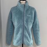 Columbia Jackets & Coats | Columbia Sportwear+Fuzzy Fleece Zip Jacket+Sz L | Color: Blue | Size: L