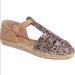 Kate Spade Shoes | Kate Spade Lolana Glitter Espadrille Sandal | Color: Silver | Size: 9.5