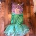 Disney Costumes | Disney Princess Ariel Size 4-6 Dress | Color: Green | Size: Osg