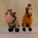 Disney Toys | Disney’s Home On The Range Maggie & Buck Character Plush Set | Color: Brown/Tan | Size: O/S