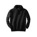 Men's Big & Tall KS Sport™ Wicking fleece hoodie by KS Sport in Black (Size 3XL)