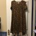 Lularoe Dresses | Lularoe Carly Size M | Color: Brown/Black | Size: M