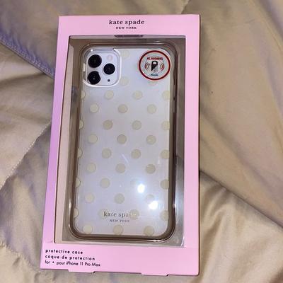 Kate Spade Accessories | Kate Spade Iphone 11 Pro Max Case | Color: White/Silver | Size: Iphone 11 Pro Max