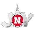 Nebraska Huskers Joy Ornament