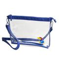 Women's Blue Kansas Jayhawks Large Crossbody Bag