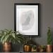 Corrigan Studio® River Jewels I Premium Framed Print - Ready To Hang Canvas, Solid Wood in Black/Blue/Green | 24.5 H x 18.5 W x 1.5 D in | Wayfair