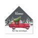 The Holiday Aisle® Home Holidays Truck Print On Canvas in Gray | 17 H x 17 W x 1.5 D in | Wayfair 1D391958183C422A8AFA03A070E1814C