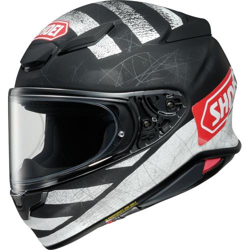 Shoei NXR 2 Scanner Helm, schwarz-weiss-rot, Größe 2XS