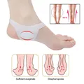 Semelles Orth4WD en Silicone pour Homme et Femme Outil de Soins des Pieds Type O Antidérapantes