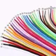 Luminelace-Lacets ronds cirés multicolores pour chaussures cordes unisexes bricolage haute