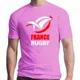 Maillot Rugby Unisexe pour Homme Fan de France Amoureux du dehors Nouveauté 2021-2343A