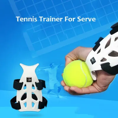 Machine d'entraînement au lancer de balles de tennis outil d'auto-apprentissage posture du poignet