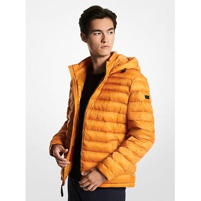 Kors Packable Quilted Puffer Jacket Yellow S from Michael Kors | AccuWeather Shop