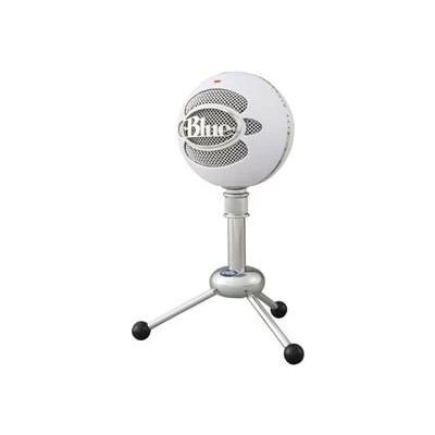 Blue Microphones Snowball Wired Cardioid and Omnidirectional Condenser USB Vocal Microphone