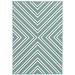 Riviera Indoor/Outdoor Area Rug in Blue/ Ivory - Oriental Weavers R4589J259396ST